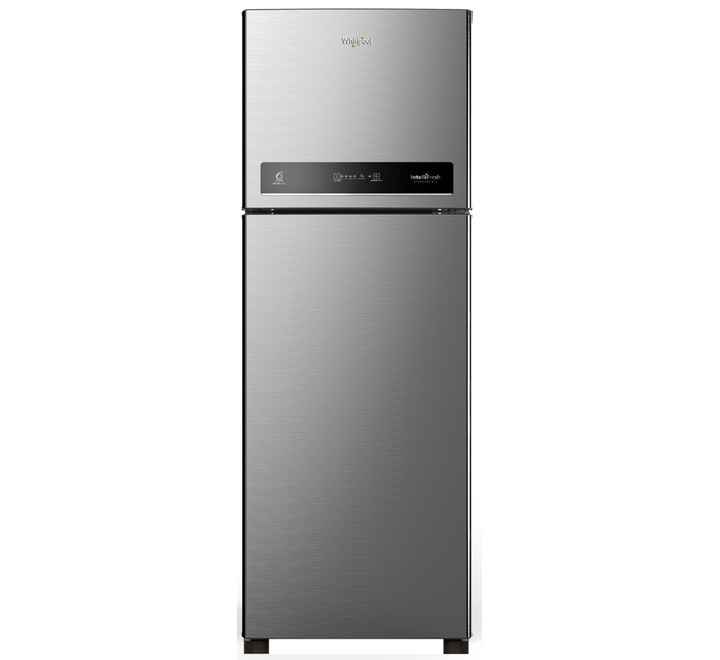 Whirlpool IntelliFresh 340 L Frost Free Double Door Refrigerator(5 In 1 Convertible Freezer Inverter Compressor IF INV CNV 355 ARCTIC STEEL (2S)-N - 21372 ARCTIC STEEL)